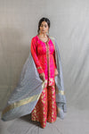 Gulnaar Silk Banarasi Sharara Set