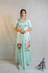 Mint Bloom Peplum Set