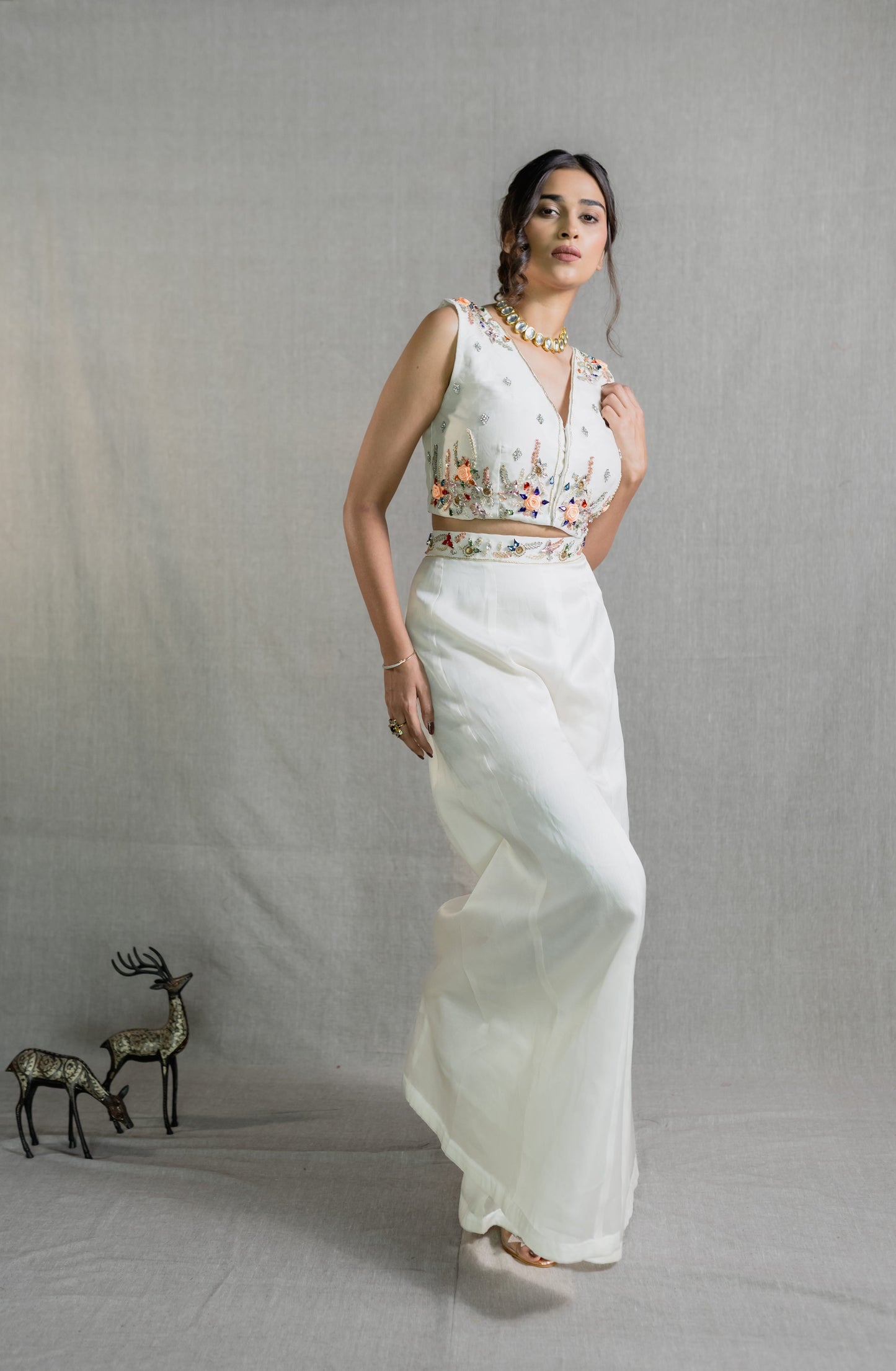 Ivory Bloom Co-Ord Set