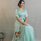 Mint Bloom Peplum Set