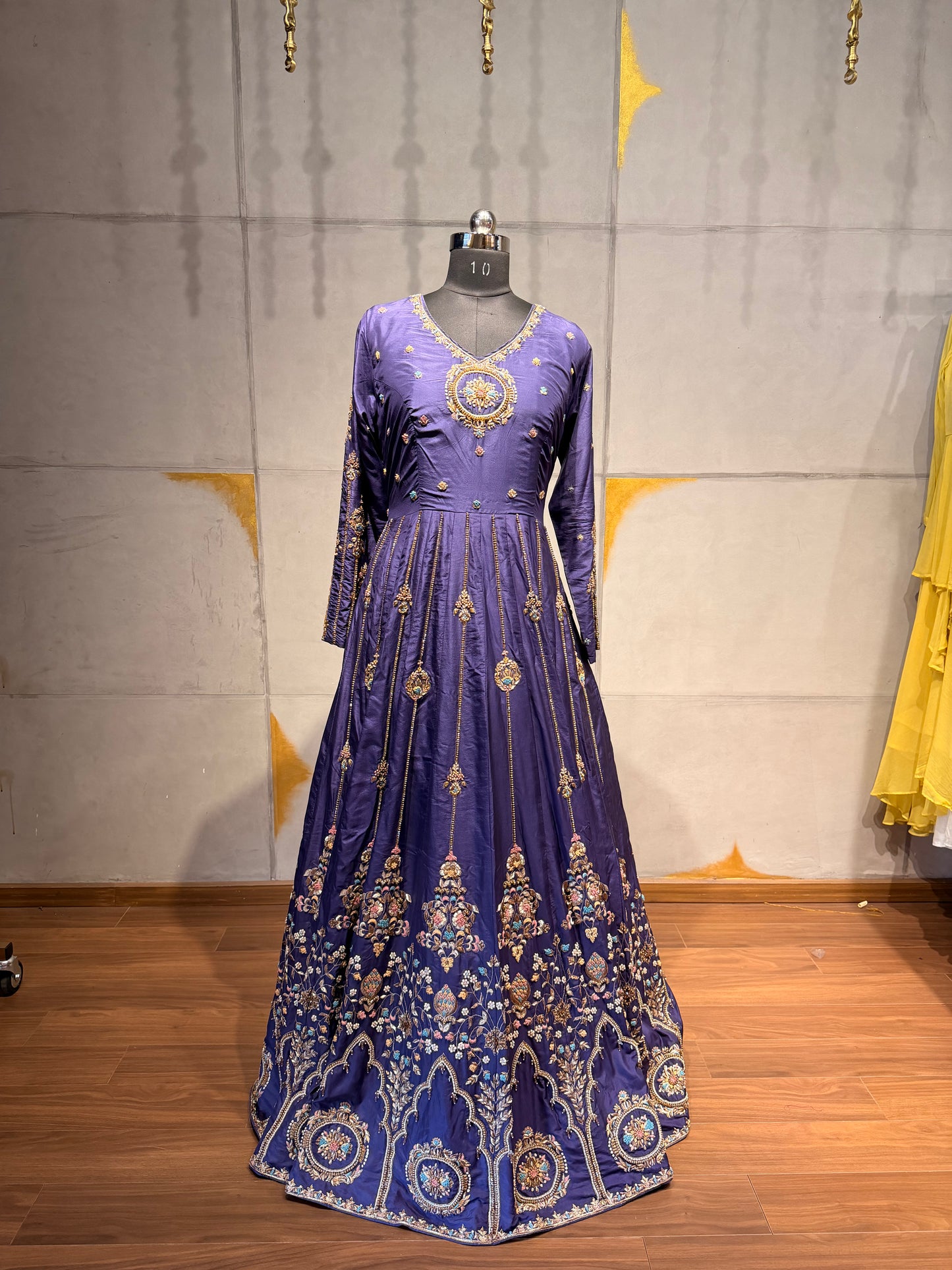 Royal Azure Gown