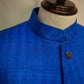 Royal Blue Tussar Heritage Jacket