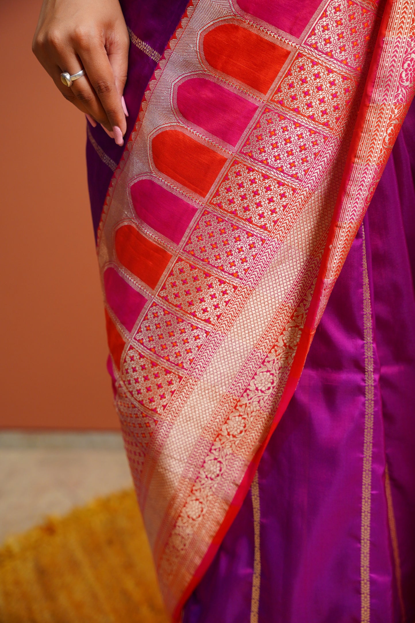 Rajvani Rangkat Banarasi Saree