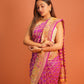 Rangrani Banarasi Bandhej Saree