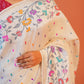 Gulbahar Ivory Floral Saree
