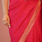 Laalima Classic Red Saree