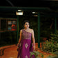 Royal Orchid Gown