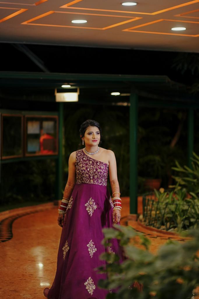 Royal Orchid Gown