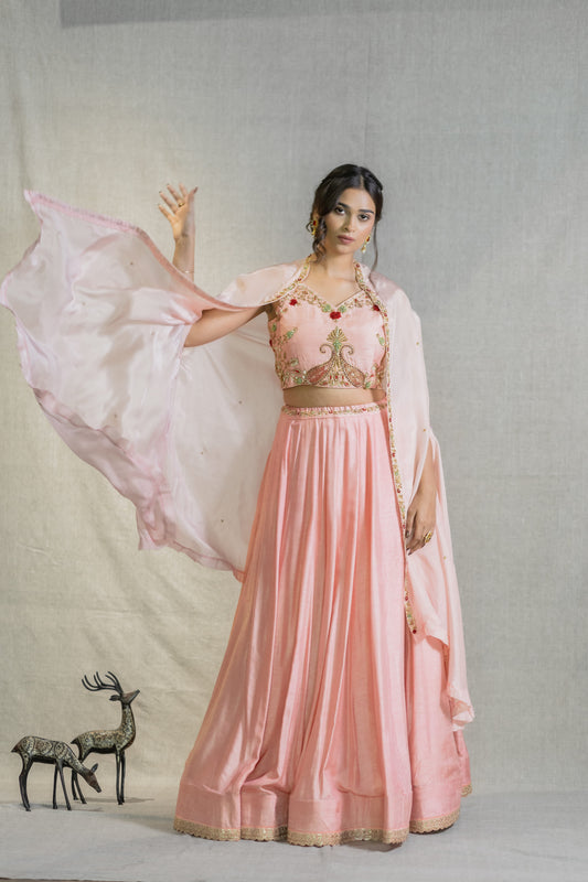 Blush Grace Lehenga Set