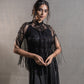 Midnight Fringe Gown